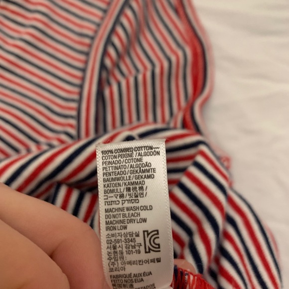 American Apparel Striped Crop Top - Picture 5 of 5